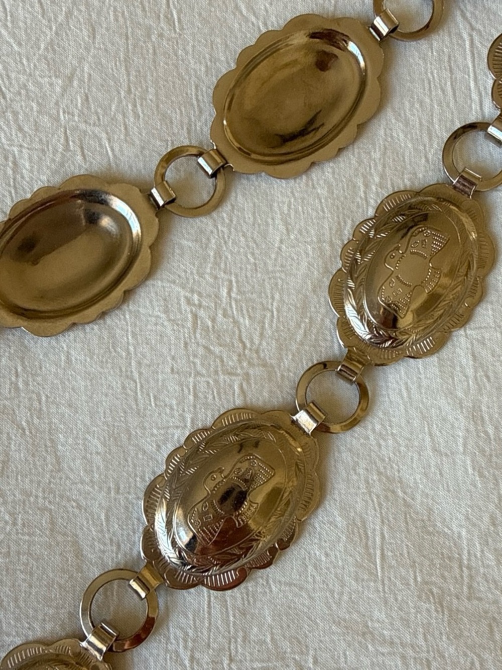 SILVEL Concho Belt